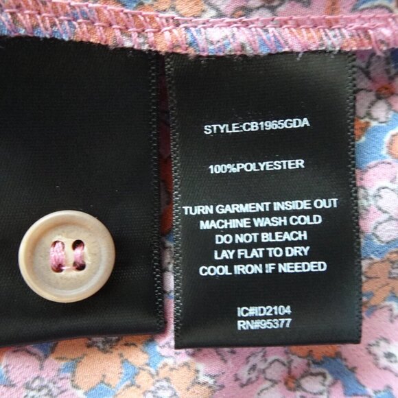 Sanctuary Floral Skirt & Top Set Outfit Women's Size XS Pink TWO Pieces Flowy - Picture 11 of 12